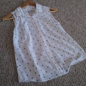 Jack Wills - Apple Button Up Blouse